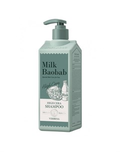 Шампунь для волос с ароматом вербены high cera shampoo verbena Milk baobab