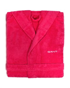 Халат махровый унисекс Vacay размер М розовый Gant home