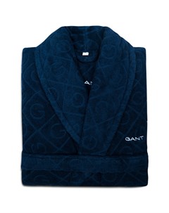 Халат унисекс Organic G размер XL синий Gant home