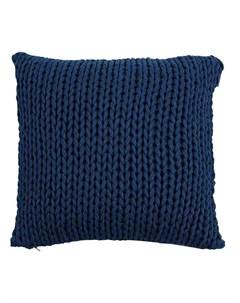 Наволочка декоративная Big Knit цвет синий Gant home