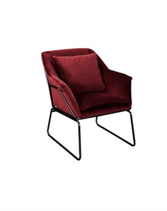 Кресло alex терракотовый красный 68x78x81 см Bradexhome