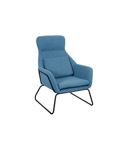 Кресло archie синий синий 73x102x80 см Bradexhome