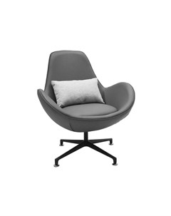 Кресло oscar серый серый 86x95x60 см Bradexhome