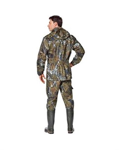 Защитный костюм Егерь мужской куртка брюки 52 54 188 см камуфляж Без бренда