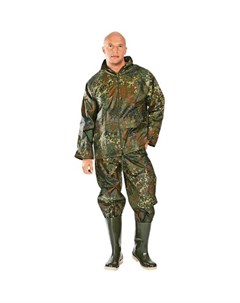 Защитный костюм мужской L 176 см камуфляжный Без бренда