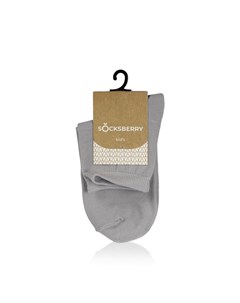 Детские носки KS 0030 укороченные Серый р 20 Socksberry