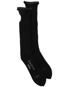Кружевные носки с логотипом Yohji yamamoto