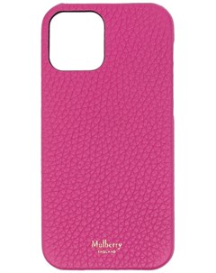 Чехол для iPhone 12 из зернистой кожи Mulberry