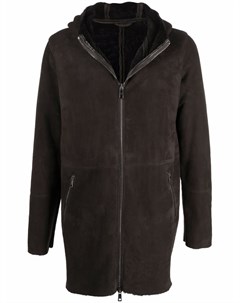 Пальто на молнии с капюшоном Giorgio brato
