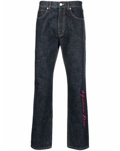 Прямые джинсы с вышитым логотипом Martine rose