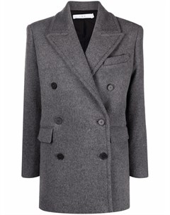 Двубортное пальто из смесовой шерсти Iro