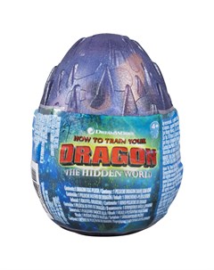 Мягкая игрушка Дракон в яйце синее яйцо 10 см Dragons