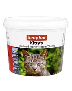Kitty s Mix Витаминизированное лакомство для кошек дополнительный комплекс 750 таблеток Beaphar