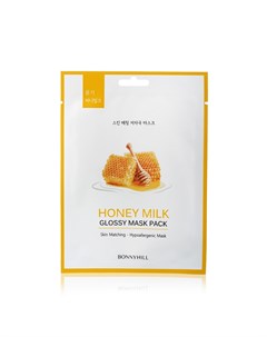 Маска для лица Honey Milk придающа сияние 23г Bonny hill