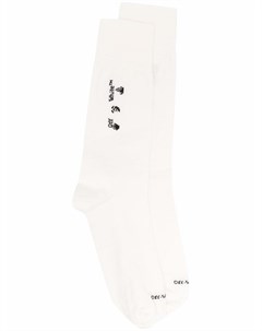 Носки с логотипом Hands Off Off-white
