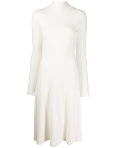 Платье из шенили с высоким воротником Proenza schouler white label