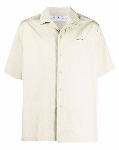 Рубашка с короткими рукавами и принтом Off-white