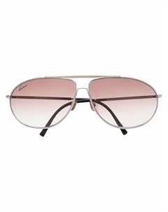 Солнцезащитные очки авиаторы с эффектом градиента Gucci pre-owned
