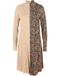 Платье с леопардовым принтом Bonprix