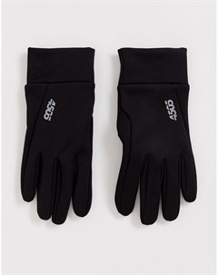 Черные спортивные перчатки для сенсорных экранов Asos 4505