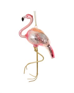 Елочное украшение Фламинго Shishi