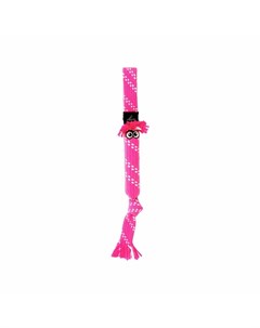 Scrubz S игрушка для собак веревочная шуршащая сосиска розовая 315 мм Rogz