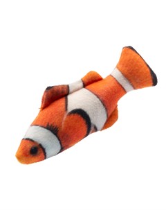 Игрушка для кошек Рыба Клоун с валерианой и кошачьей мятой 11 5 см Pet hobby