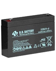 Батарея для ИБП BB HR 9 6 6В 9Ач B.b. battery