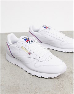 Белые кроссовки Classic Leather MU Reebok