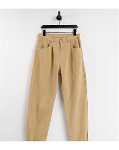 Свободные джинсы песочного цвета в стиле унисекс Inspired 83 Reclaimed vintage