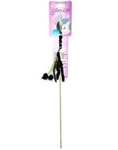 Игрушка Мышиные хвосты и трубочки на верёвке на картоне с еврослотом дразнилка для кошек 3 х 8 5 х 7 Glory life