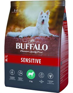 Сухой корм M L Sensitive с ягненком для собак средних и крупных пород 2 кг Mr.buffalo
