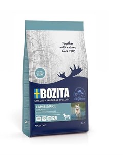 Сухой корм Lamb Rice Wheat Free 23 12 для взрослых чувствительных собак с ягненком 3 5 кг Ягненок Bozita
