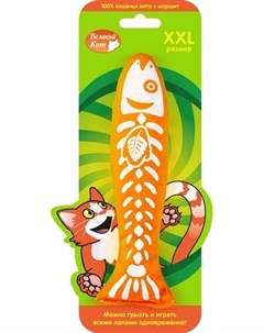 Игрушка Рыбка с шуршащим элементом для кошек 18 см Великий кот