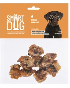 Лакомство Хрящи куриные для собак 50 г Курица Smart dog