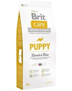 Сухой корм Care Puppy All Breed c ягненком и рисом для щенков всех пород 12 кг Ягненок с рисом Brit*