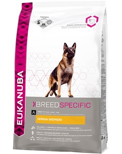 Сухой корм Breed Specific для собак породы Немецкая Овчарка 10 кг Eukanuba
