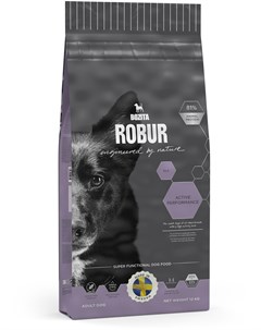 Сухой корм Robur Active Performance 33 20 для активных взрослых собак 12 кг Bozita