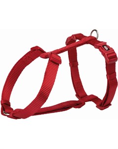 Шлейка Premium H harness красный для собак XXS XS 20 32 см 10 мм Красный Trixie