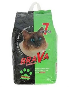Наполнитель Стандарт для кошачьего лотка 7 л 4 14 кг Brava