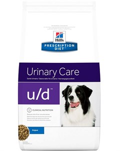 Сухой корм Prescription Diet U D Urinary Care диетический при хронической болезни почек для собак 5  Hill`s