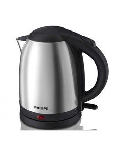 Чайник HD9306 02 1800 Вт серебристый чёрный 1 5 л металл Philips