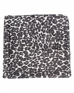 Шелковый платок с леопардовым принтом Gabriele pasini