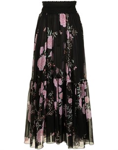 Расклешенная юбка с цветочным принтом Giambattista valli