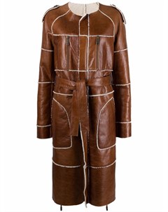Пальто с меховой подкладкой Dsquared2