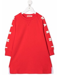 Платье свитер с логотипом Marni kids