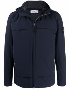 Бомбер на молнии с логотипом Stone island