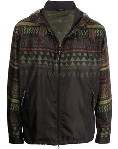 Легкая куртка с капюшоном и геометричным принтом Etro