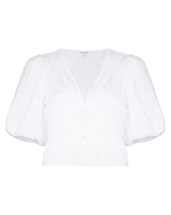 Укороченная блузка Julianne с объемными рукавами Frame