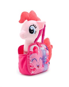 Мягкая игрушка Пони в сумочке Пинки Пай 25 см цвет розовый Yume